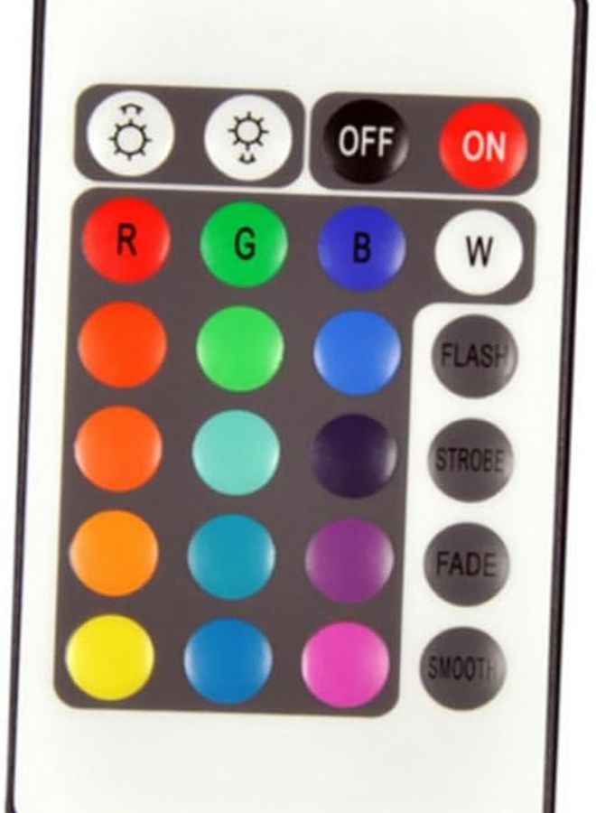 RGB LED Strip Remote Controller Key for Color Changing and Dimming Home Outdoor Lighting - Image 4